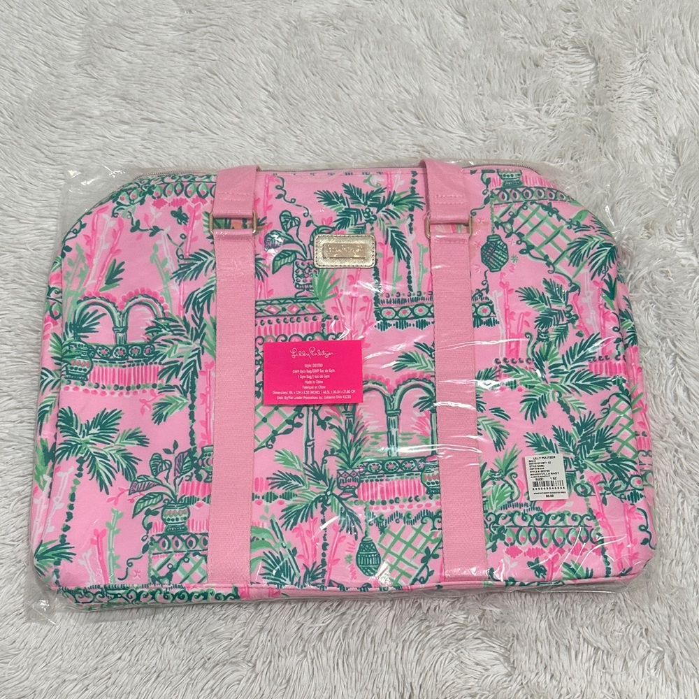 🌴 NWT Lilly Pulitzer GWP Gym Bag